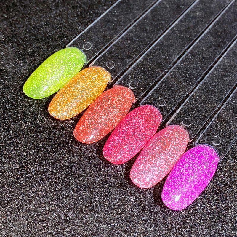 Neon Reflective Gel Polish