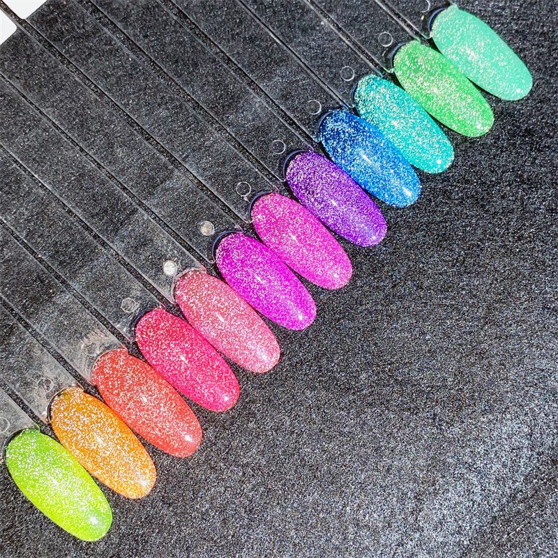 Neon Reflective Gel Polish