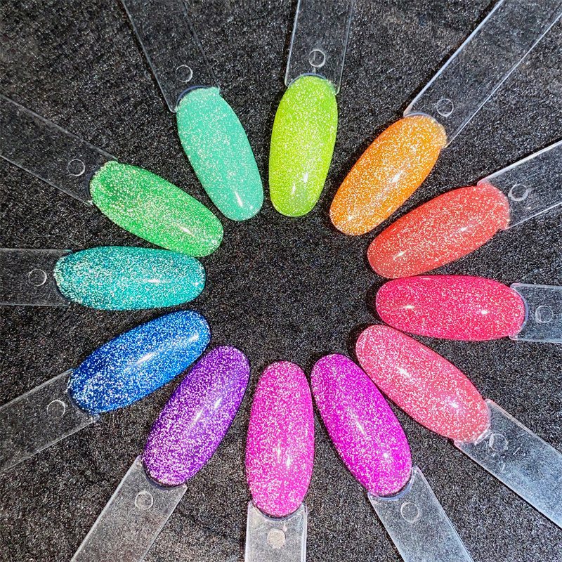 Neon Reflective Gel Polish