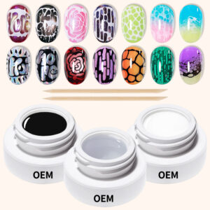 Poke Gel Nail Art